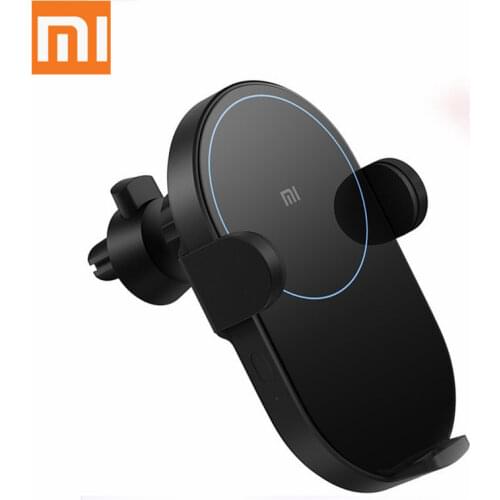 Original Xiaomi Mi 20W Max Wireless Car Charger WCJ02ZM With Intelligent Infrared Sensor Fast Charging Car Phone Holder