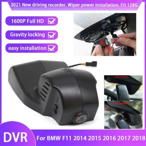 Car DVR Wifi Video Recorder Dash Cam Camera Easy Installation For BMW F11 2014 2015 2016 2017 2018 high quality full hd 1600P