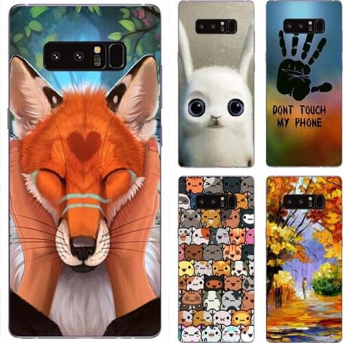 Case for Samsung Galaxy Note 8 Case Silicon Cover For Samsung Galaxy Note8 SM-N950F Case Cover for Samsung Galaxy Note 8 Note8
