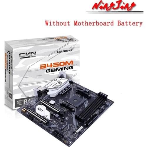 Colorful CVN B450M GAMING V14 Micro-ATX AMD B450 DDR4 3200(OC)MHz M.2 New 64G PCI-E 3.0 Double Channel Socket AM4 Motherboard