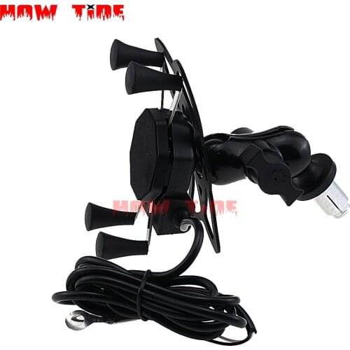 Phone Holder USB Charger for YAMAHA YZFR1 YZFR6 2003-2018 YZFR6S 06-09 Motorcycle GPS Navigation Bracket YZF R1 R6 R6S