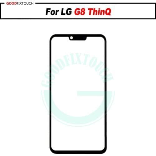 For LG G8 ThinQ G820N G820QM G820V G820UM Front Glass Touch Screen Top Lens LCD Outer Panel Repair For LG G8 glass