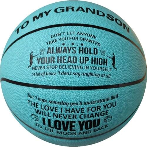 To My GrandSon - You Will Never Lose - Basketball With Pump
