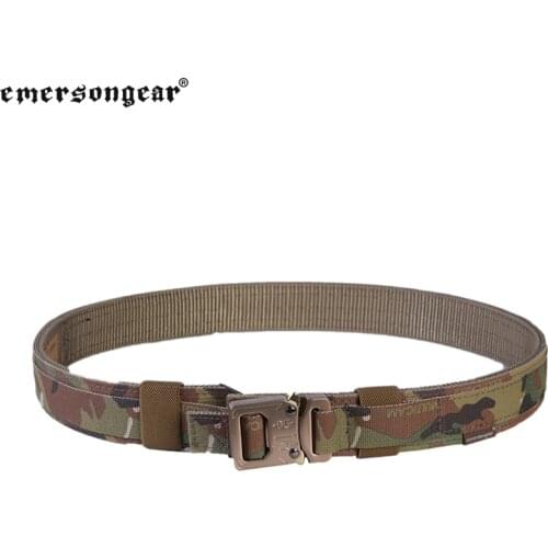 Emersongear Tactical Waist Belts Hard 1.5 inch Shooting Belt Strap Cycling Hiking Military Airsoft Hunting Multicam EM9250