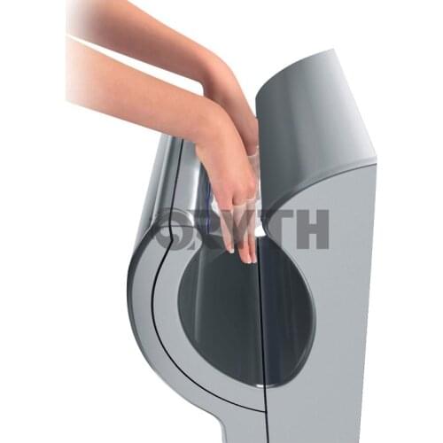 Hygiene Ultra Fast Brushless Airblade Jet Airflow Toilet Hand Dryer 0.5W Standby Energy Saving Bathroom Towel Hand Dryer