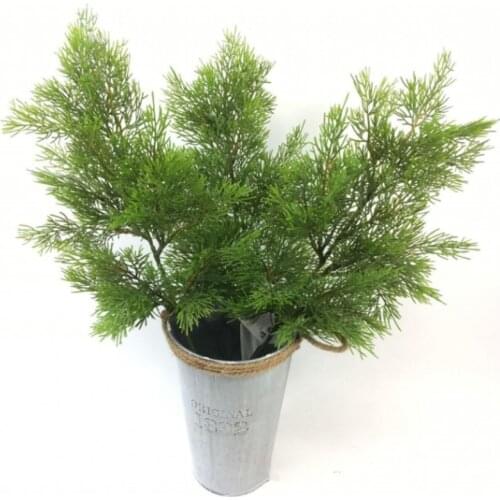 Artificial Green Cypress Tree Leaf Pine Needle Leaves Branch Christmas Wedding Home Office Hotel Decoration