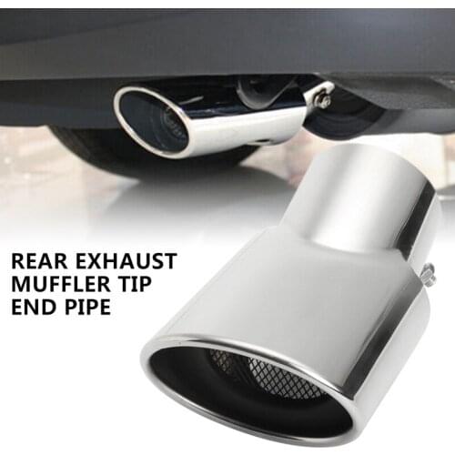 JXLCLYL Stainless Steel Car Rear Exhaust Muffler Tip End Pipe For Toyota C-HR CHR 2016 2018