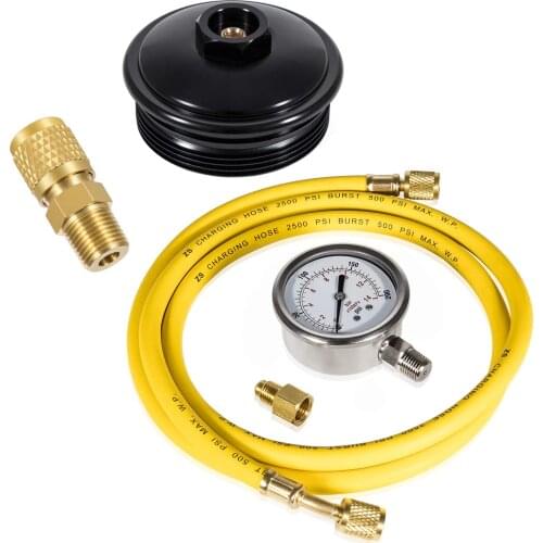 Chuang Qian Fuel Pressure Test Kit fit for Ford 2003-2007 6.0L Powerstroke Diesel F-Series F250 F350 F450 F550 E-Series