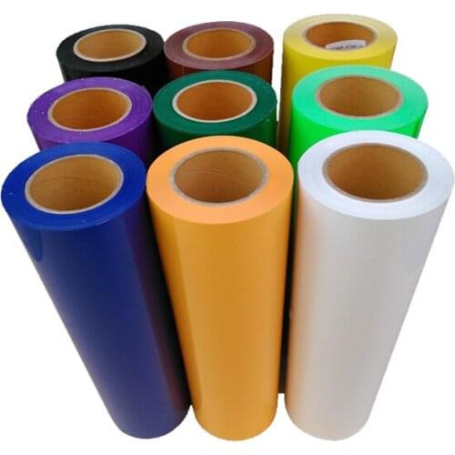 Korea PVC fluorescent T-shirts heat transfer vinyl 50cmx100cm/Roll