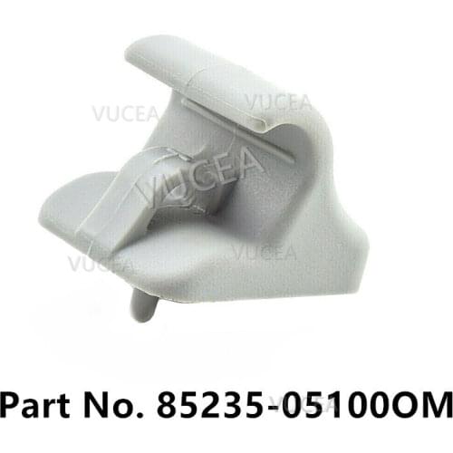 SUN VISOR CLIP HOLDER BRACKET GREY FOR 2008 - 2015 HYUNDAI I20 GETZ OEM 8523505100OM 85235-05100OM 85235 05100OM