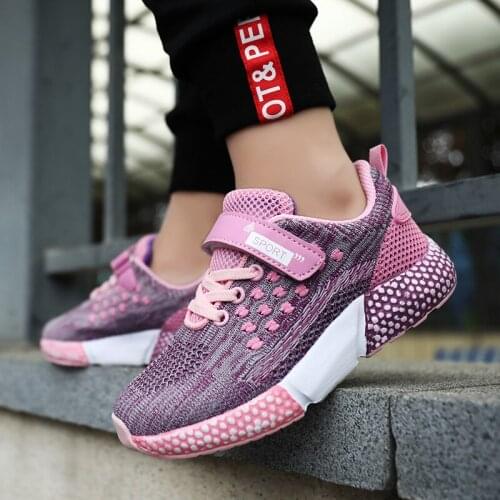 2021 Childrens Sports Shoes Boys Sneakers Casual Shoes Four Seasons Kid Sneakers Boy Breathable Soft Sole Trend Boys Girls