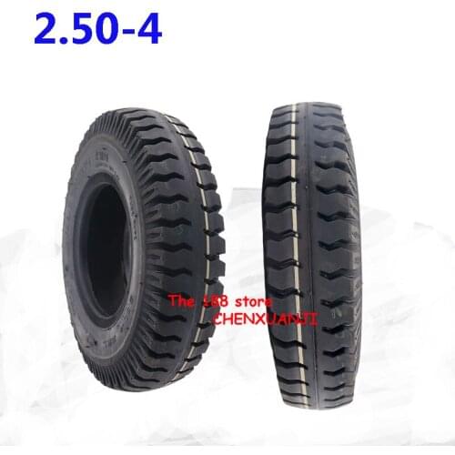 2.50-4 tire is suitable for 250-4 "outer tire of trolley, multi-purpose vehicle, elderly mobile scooter and electric scooter