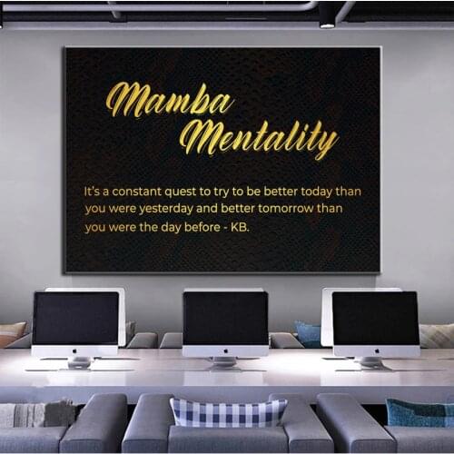 Modern Inspirational Canvas Painting Office Motivational Decorative Wall Art Posters Prints for Living Room Home Decoration
