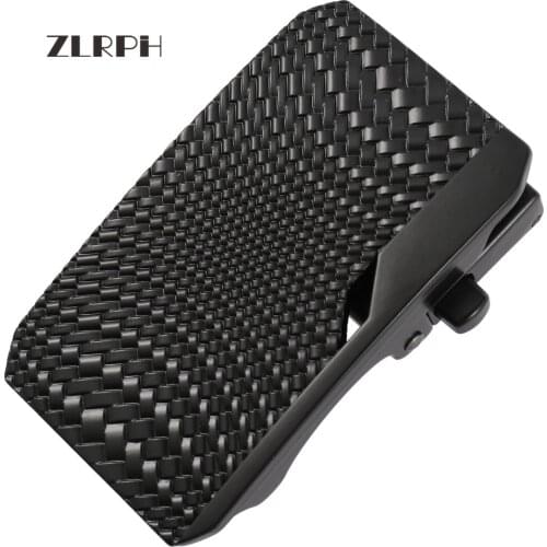 ZLRPH Brand Designer Belt Buckle For Men Metal Automatic Buckle Fashion Male Brand Luxury Suitable Width 3.4-3.55CM Mens Belts
