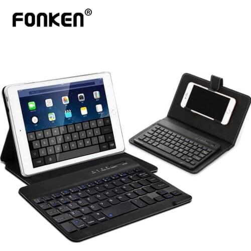 FONKEN Mini Wireless Keyboard For Ipad Android Windows Tablet Bluetooth Keyboard For Iphone Xiaomi Samsung Smartphone Key board