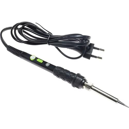 60W 110V 220V Electric Adjustable Temperature Digital display soldering Welding Solder Iron Tips Repair Tool