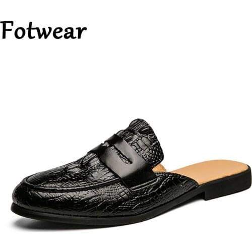Мужские кожаные сандали Fotwear China At AliExpress