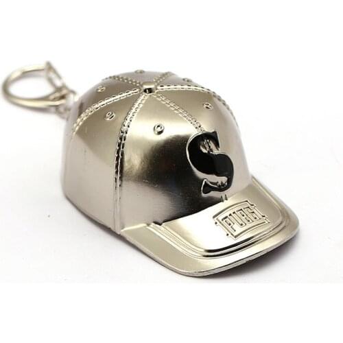 Game Playerunknowns Battlegrounds Keychain PUBG 3D Pendant Metal Key Cap Ring Chain Holder llaveros Souvenir Men Gift Chaveiro