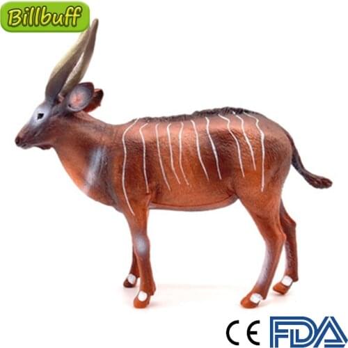 Simulation Wild Animal Simulation Figure Toy Antelope Model Antelope Toy Model Educational Toy for Children Toy Figure Collectio