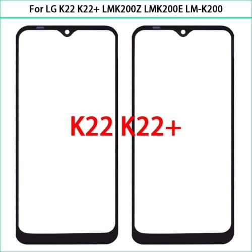 New 6.2" For LG K22 K22+ LMK200Z LMK200E LM-K200 Touch Screen Panel LCD Front Outer Glass Lens Replacement