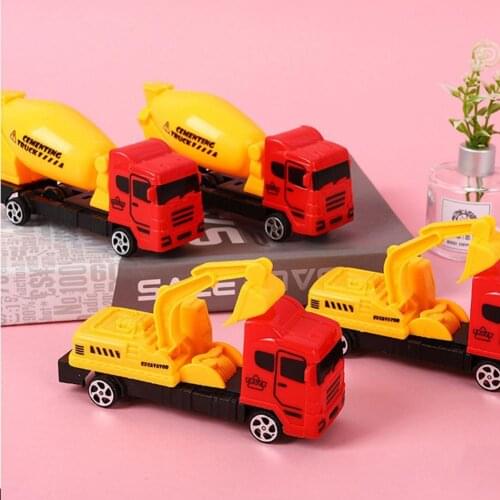 Plastic Excavator Garbage Truck Engineering Car Model Interest Training Toys for Children