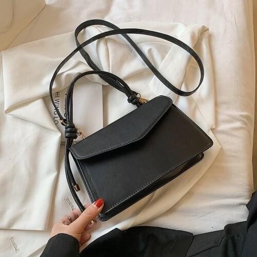 Crossbody Bag Women Handbag Purse Shoulder Bag Female Backpack Designer Fashion 2021 New Trend PU Leather All-match Solid Color