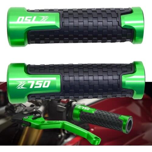 Universal 7/8"22mm Motorcycle Aluminum Anti-Slip Handle Bar Handlebar Hand Grip For KAWASAKI Z750R Z 750R Z 750 R 2011-2012 2013