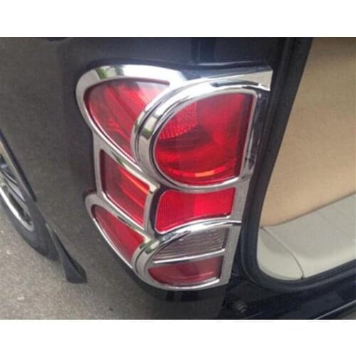 High quality ABS Chrome Front+Rear headlight Lamp Cover For Nissan NV200 Car styling