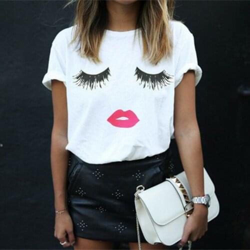 UK Womens Ladies Eyelash Summer Loose Tops Short Sleeve T Shirt Plus Size