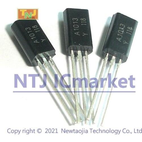 500 PCS 2SA1013Y TO-92L A1013-Y A1013 Y 2SA1013-Y Silicon PNP Epitaxial Type (PCT Process)