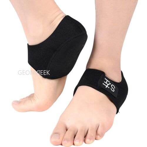 Gel Heel Pad Pain Relief for Plantar Fasciitis Sock Worn in Shoes Thin Heel Spur Foot Skin Care Protector Heel Sleeves Foot Care