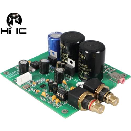 ES9038Q2M ES9038 Q2M I2S DSD Optical Coaxial Input Decoder DAC Headphone Output HiFi Audio Amplifier Board With OLED Display