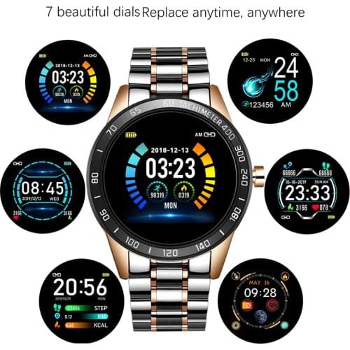 LIGE Luxury brand Men Smart Watch Fitness Bracelet Smartwatch Clock IP68 Waterproof Heart Rate Monitor Sport Tracke Android IOS