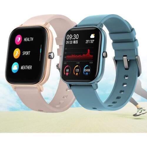 2021 New Fitness Tracker Waterproof Smart Watch Wristband Men Women Sport Heart Rate Monitor Sleep Monitor Smartwatch Full Touch
