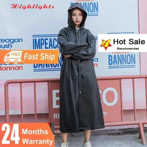 Unisex Raincoat Multiple Colour Thickened Rain Coat Black Camping Rainwear Suit Waterproof Jacket Poncho Cloak for Women Men
