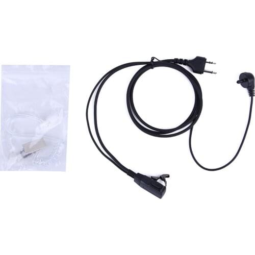 Covert Acoustic Tube Earpiece Headset Mic for Midland Transceiver Ham Radio G7 G8 G9 G10 Alan 39 42 75-785 75-786 75-810 75-820