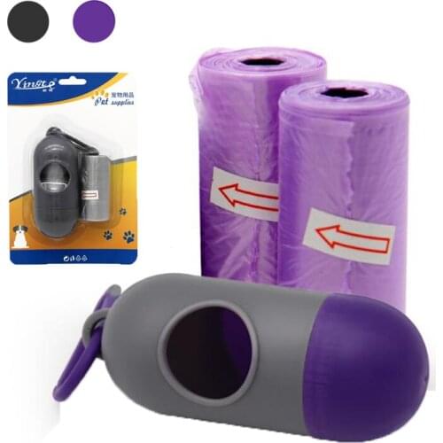 Dog Poop Bag Dispenser Holder Collector Outdoor Poop Bags with Dispenser Portable Pooper Scooper for Dogs Pet Dog Accessories