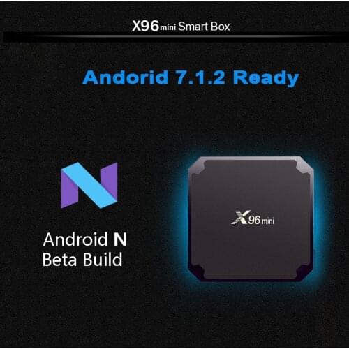 X96 Mini TV BOX 5PCS/LOT Amlogic S905W android tv box X96Mini S905W 1GB DDR3 8GB ROM Android 7.1.2 set top box quad cor