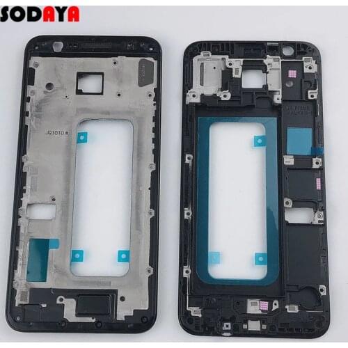 For Samsung Galaxy J4 Plus 2018 J4+ J415 J410 2018 J6 Plus 2018 J6+ J610 LCD Housing Front Frame Chassis Bezel