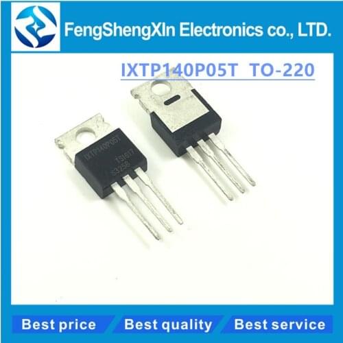 10pcs/lot New IXTP140P05T 140A/50V MOS field effect tube TO-220