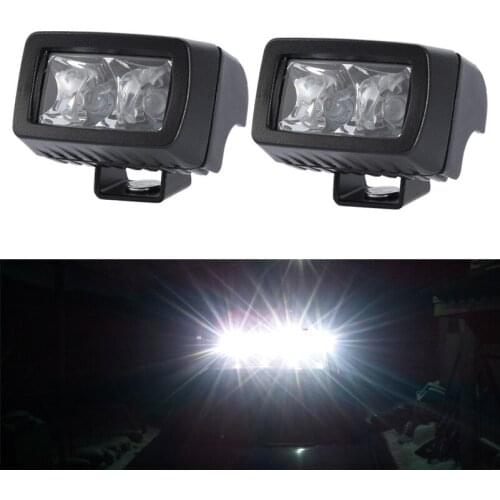 2PCS 3Inch 20W 12V 24V 6500K Waterproof Xenon Night Bar Lights Portable Spotlights Motorcycle Offroad Truck Driving Car Boat