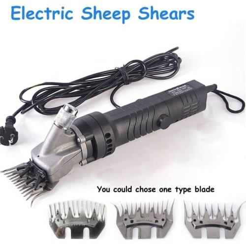 350W Sheep Scissor Electric Goat Shearing Machine Wool Clipper Shears Cutting Tool