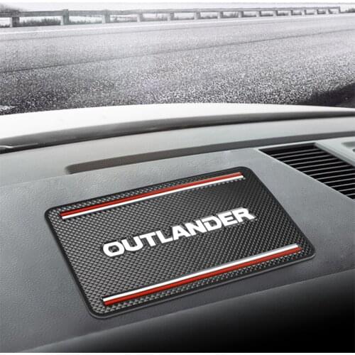Car silicone Anti Slip Mat Phone Holder Non-Slip Mat non slip Pad For Mitsubishi Outlander 2005-2019 Car Styling Accessories
