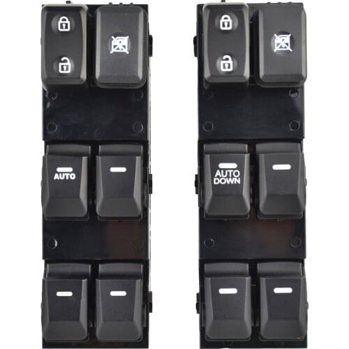 Car Styling Electric Control Power Master Window Lifter Switch Button For Kia Sportage 2011 2012 2013 2014 2015 2016 93570-1X000