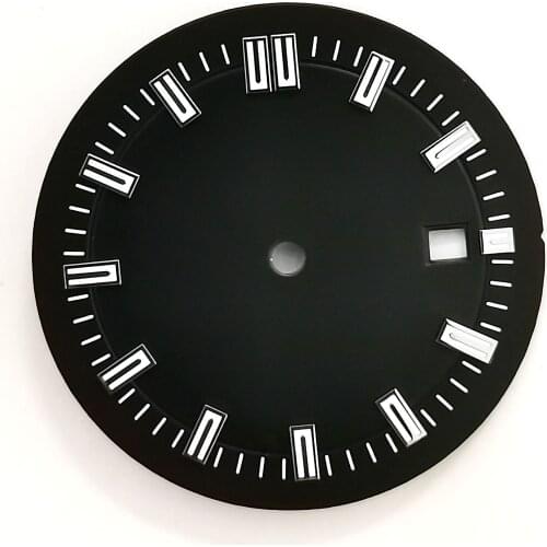 Mans Watch Part 32.5MM Green Night light Dial Fit Miyota 8215 8200 St16 Mingzhu 2813 Automatic Movement