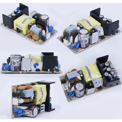 EPS-15/25/35/45/65/120 Meanwell Power supply pcb enclosed type ac transform dc 3.3/5/7.5/12/15/24/27/36/48v variable power