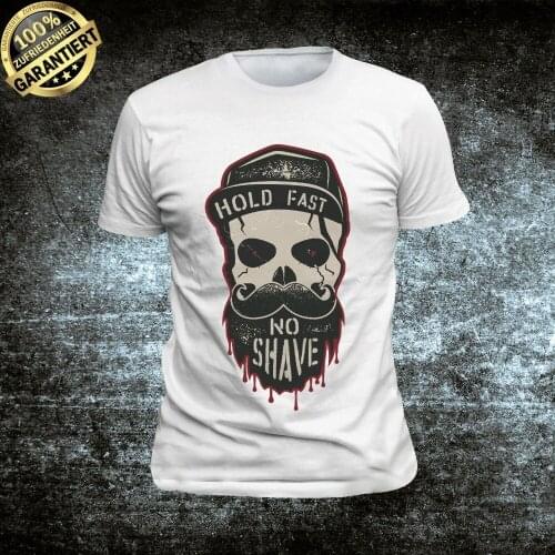 T-Shirt Beard Beard Shave Barber Skull Death Beard New Era Cap Style Cool Car New 2019 Fashion MenS High Quality Casual Tee