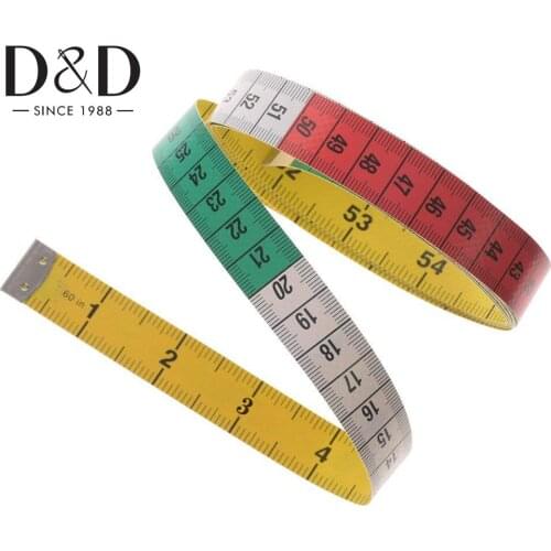Flexible Tape Measure Body Measurements Soft 1.5M/60In Tape Measure Cloth Tailor Fabric Measuring Tape DIY Sewing Tools