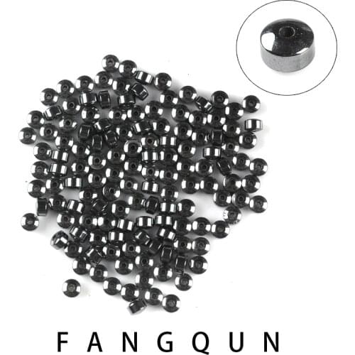 Natural Stone Round beads Black Hematite Beads Circle shape 2/3mm 213Pcs For Jewelry Making DIY Bracelet necklace accessories