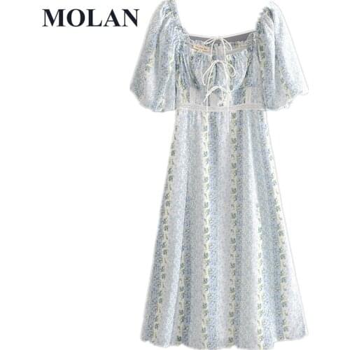 MOLAN Summer Midi Dresses